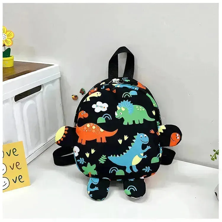 Cute Fashion Cartoon Little Dinosaur Children's Backpack Kindergarten Preschool School Backpack for Kids.