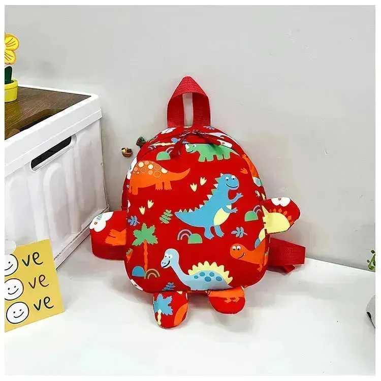 Cute Fashion Cartoon Little Dinosaur Children's Backpack Kindergarten Preschool School Backpack for Kids.