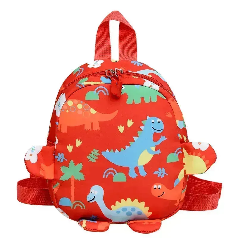 Cute Fashion Cartoon Little Dinosaur Children's Backpack Kindergarten Preschool School Backpack for Kids.