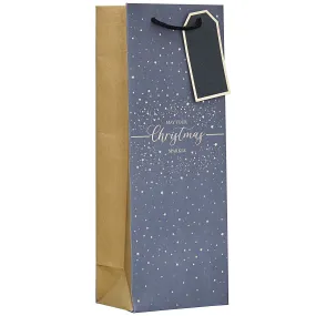 Design By Violet Sparkle Christmas Bottle Gift Bag