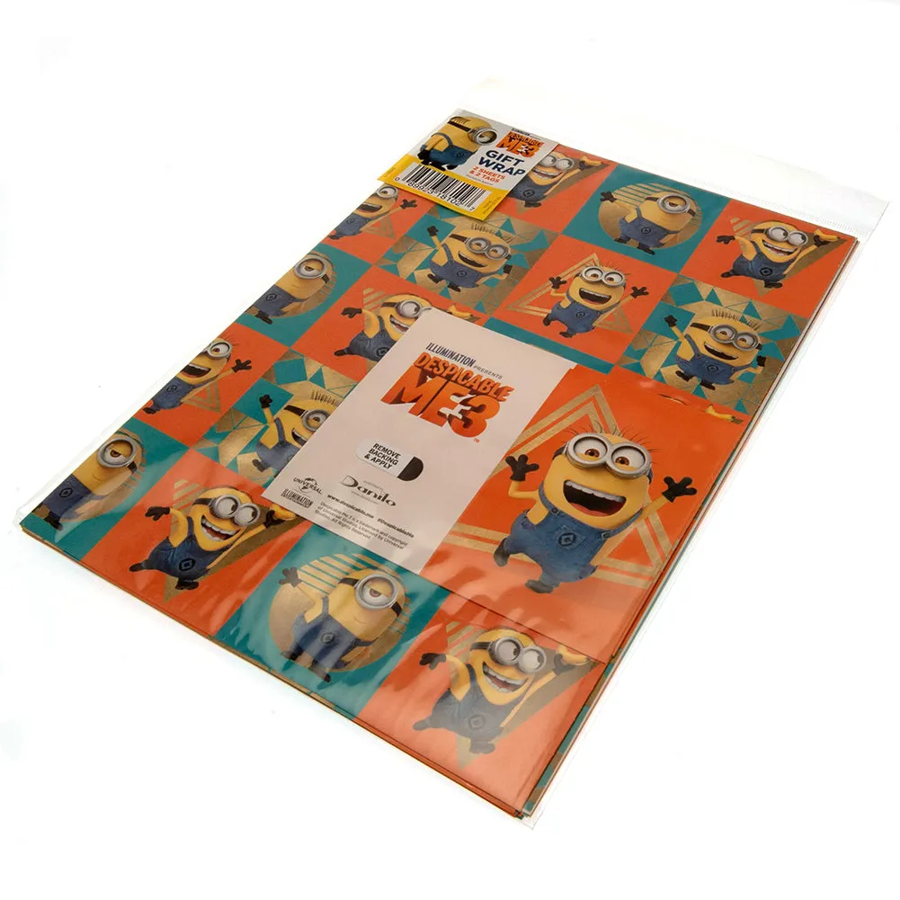 Despicable Me 3 Gift Wrap