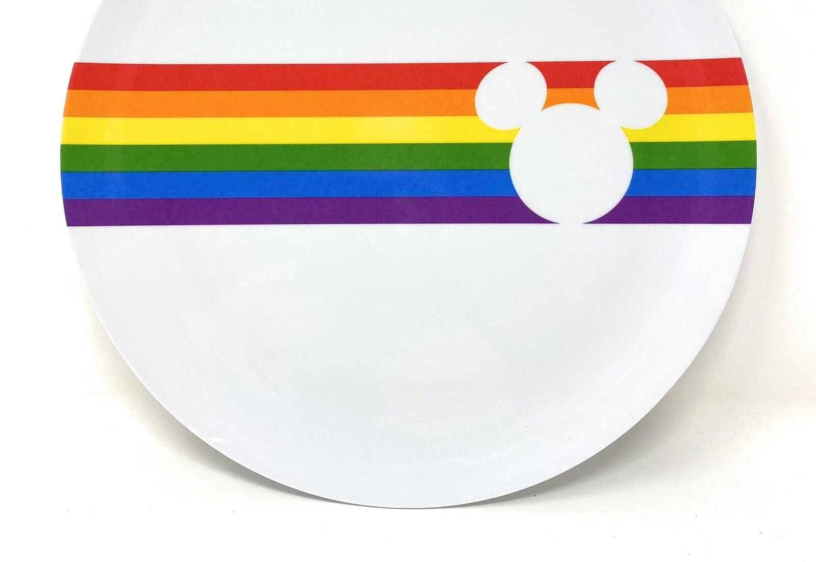 Disney Mickey Mouse Set 4 Rainbow Plates Funko