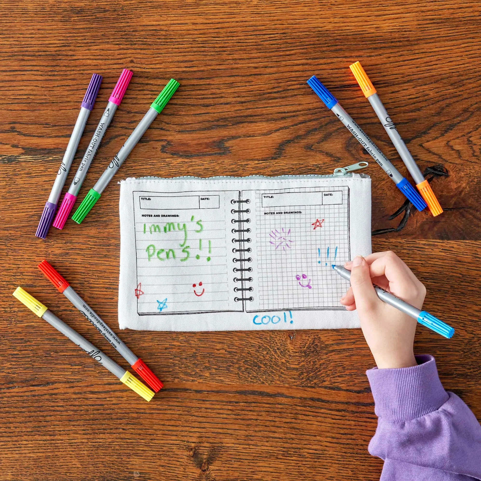 Doodle Pencil Cases