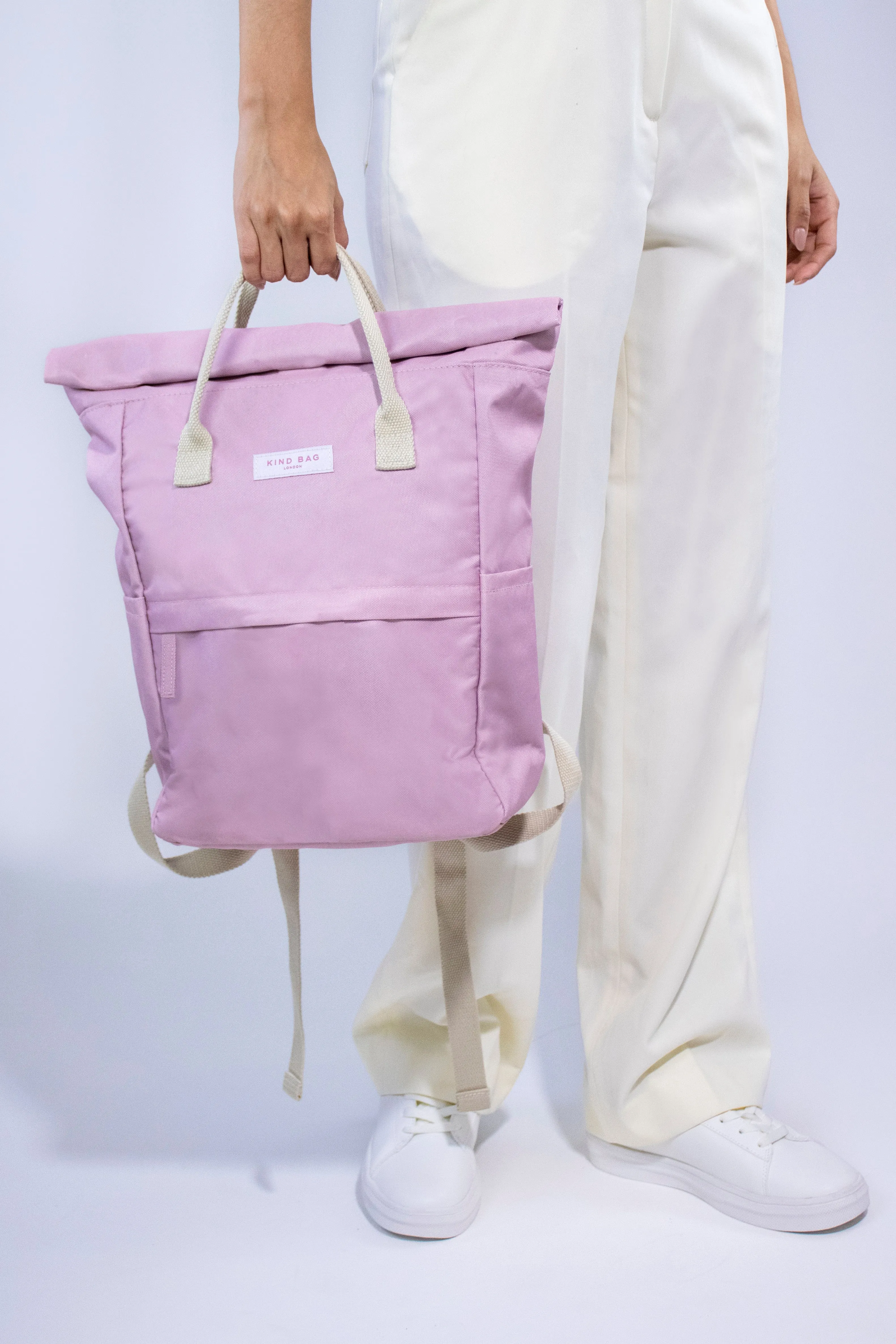 Dusk Pink | “Hackney” Backpack | Medium