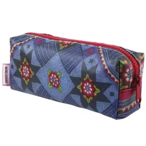 Emma Ball - Pencil Case - Indigo Dreams by Janie Crow