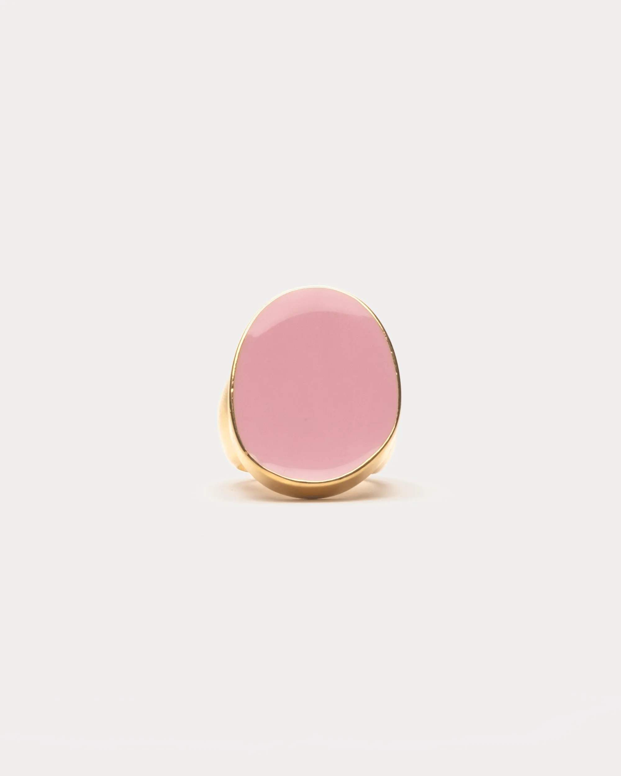 Enamel Palette Ring Pink