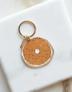 Everything Bagel Keychain