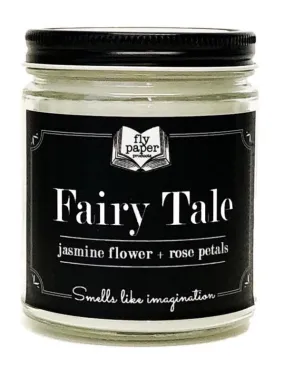 Fairy Tale 9oz Soy Candle - Jasmine Flower   Rose Petals