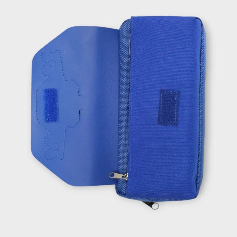 Fighter Jet Blue Pencil Case