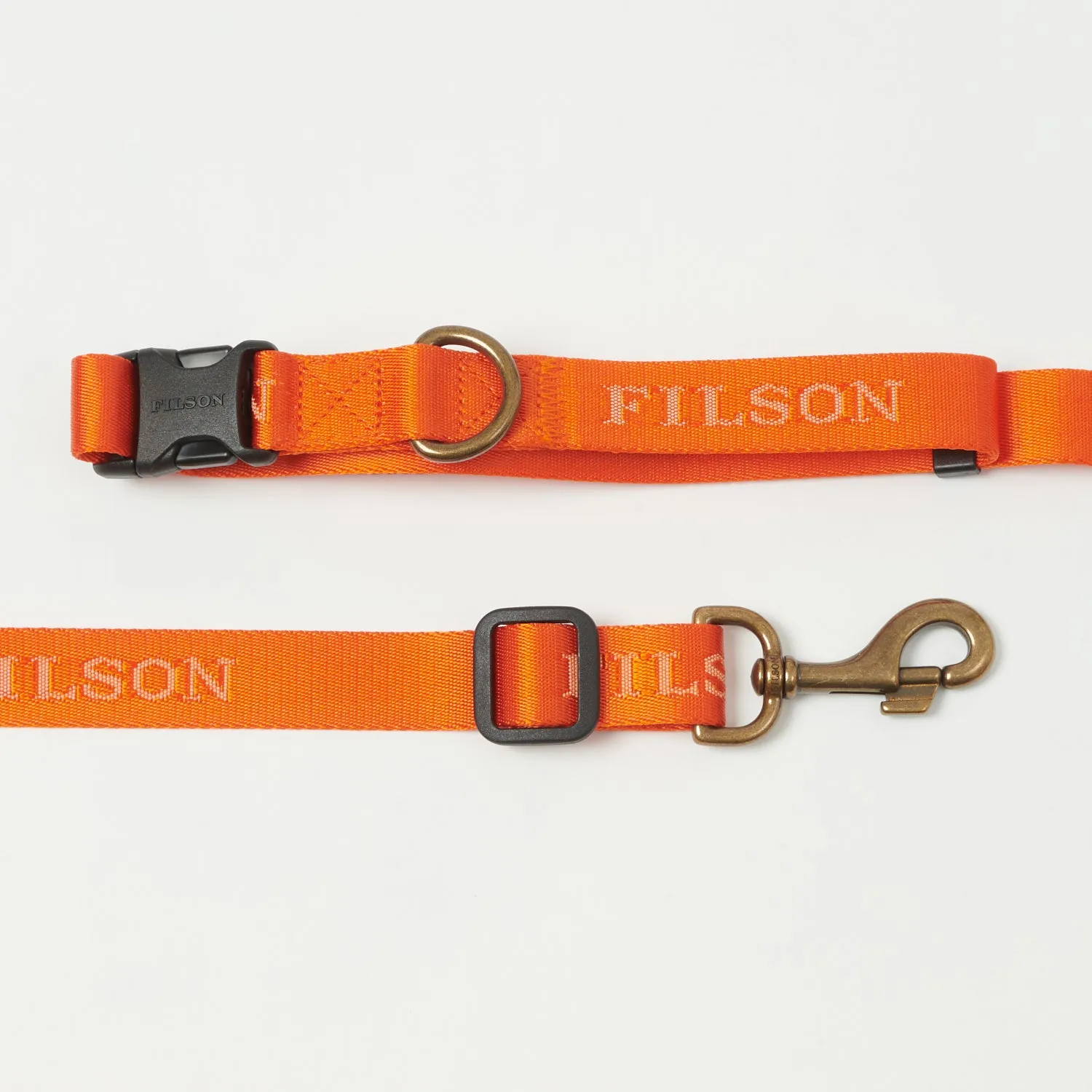 Filson Adjustable Nylon Leash - Flame