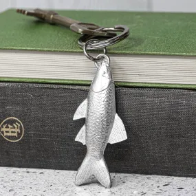 Fish Pewter Keyring