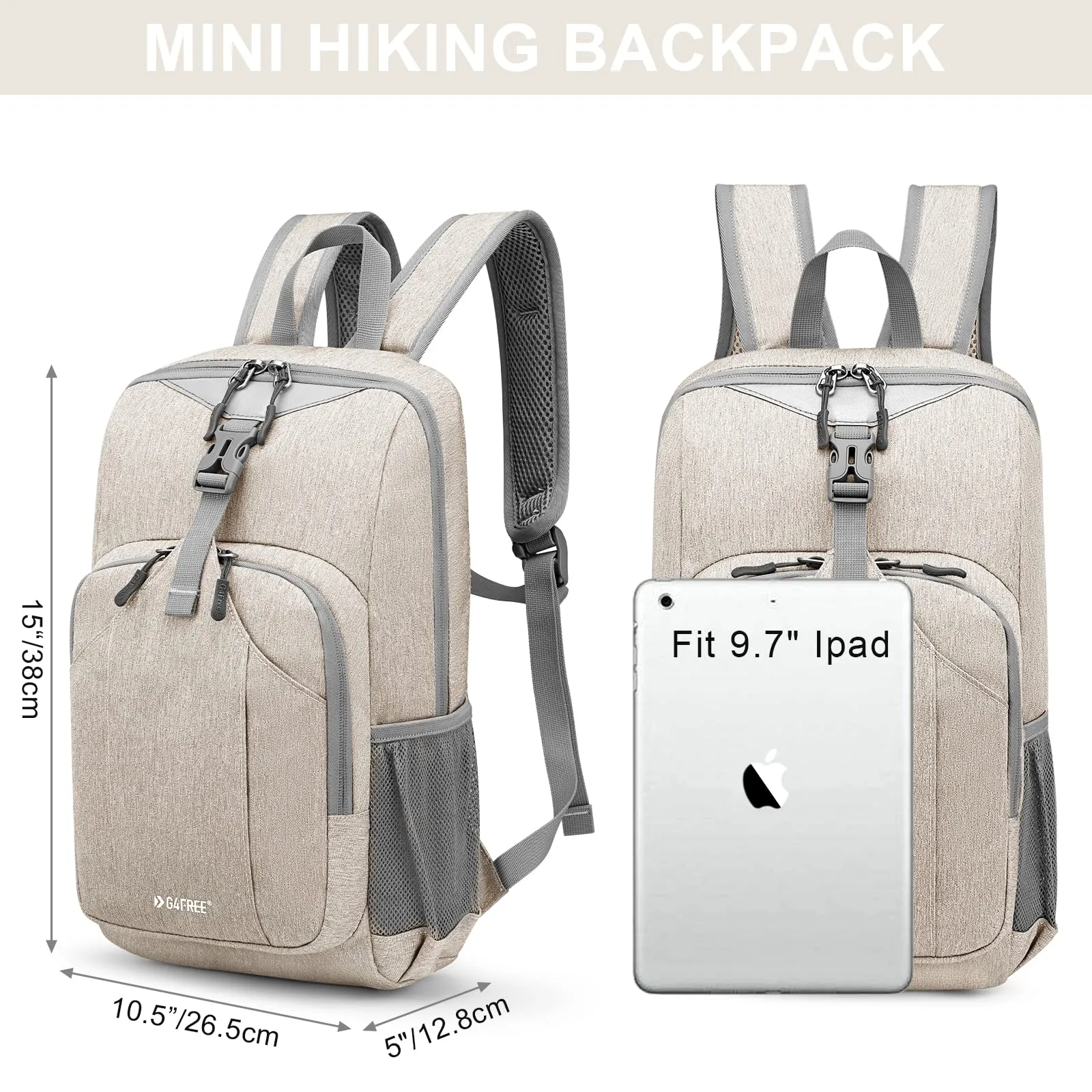 G4Free Mini 10L Hiking Cycling Compact Shoulder Backpack