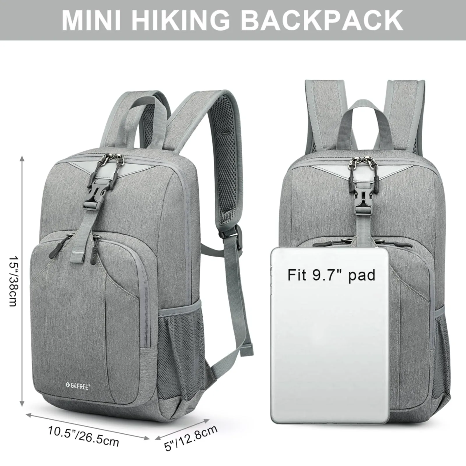 G4Free Mini 10L Hiking Cycling Compact Shoulder Backpack