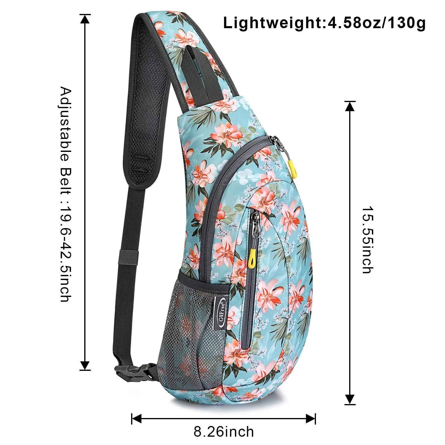 G4Free Sling Bags Men Shoulder Backpack Small Cross Body Chest Sling Backpack