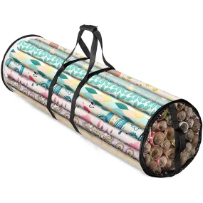 Gift Wrapping Paper Storage Bag