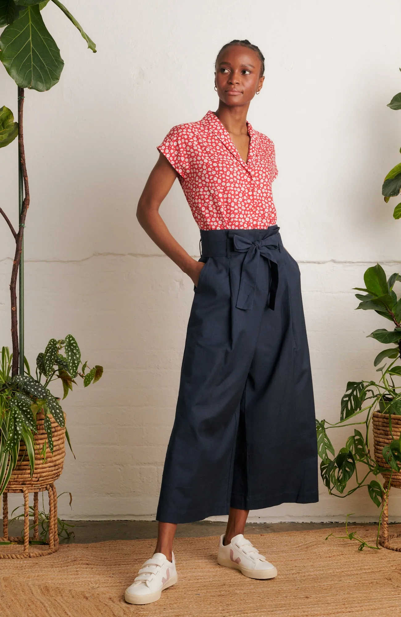 Gilda Navy Trouser