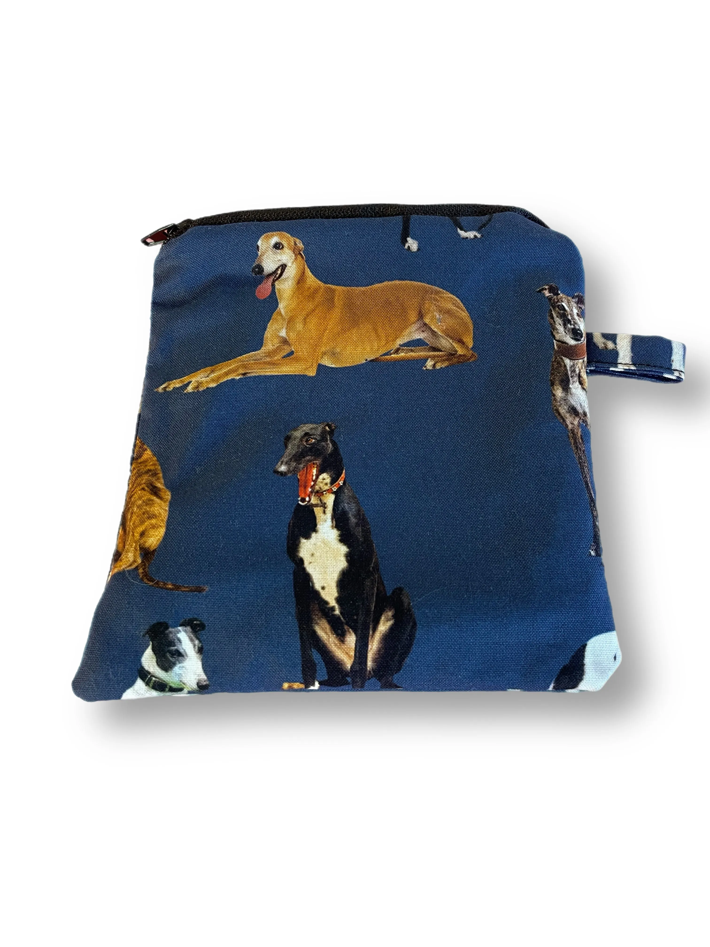 Go bag, treat bag, greyhound, poo bag holder, coin bag, gift