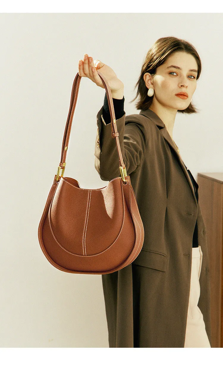 H1728 - Molly Saddle Bag (Caramel)