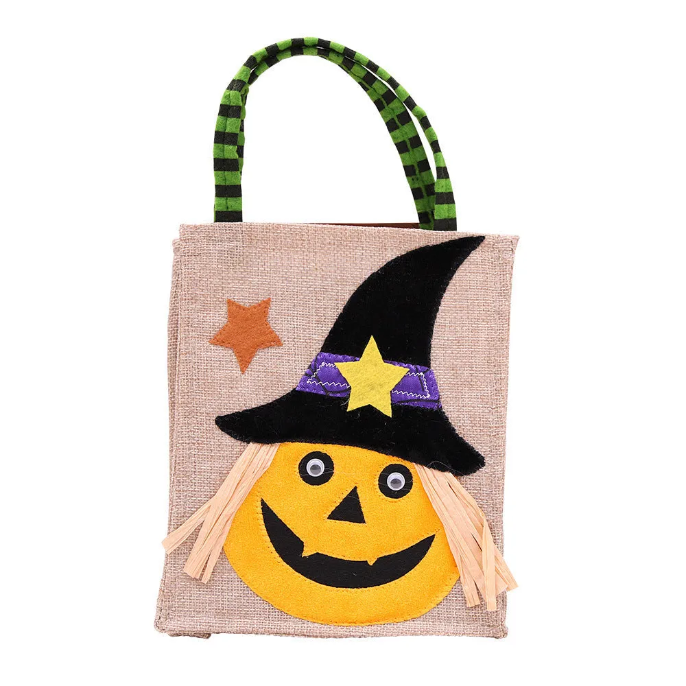 Halloween Child Pumpkin Gift Candy Bag