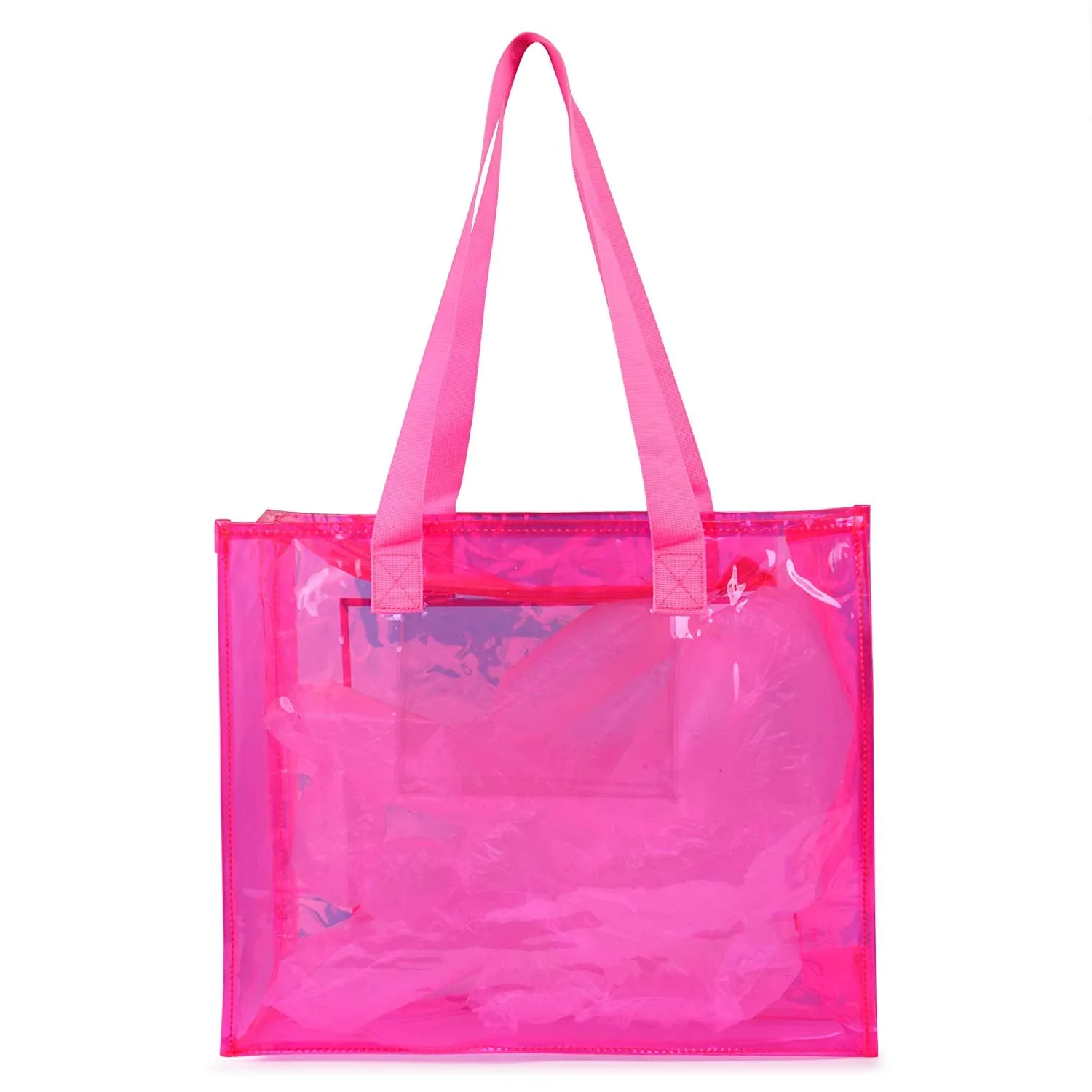 Hamster London Gift Hamper Tote Bag Pink With Bottle