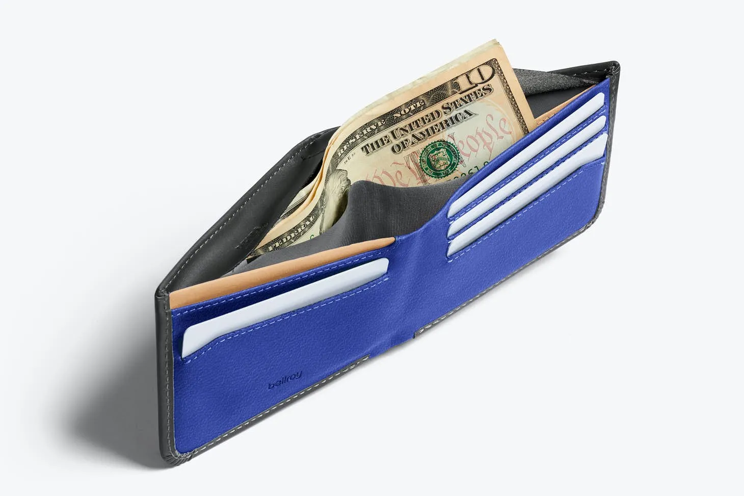 Hide & Seek Lo Wallet (Charcoal/Cobalt)