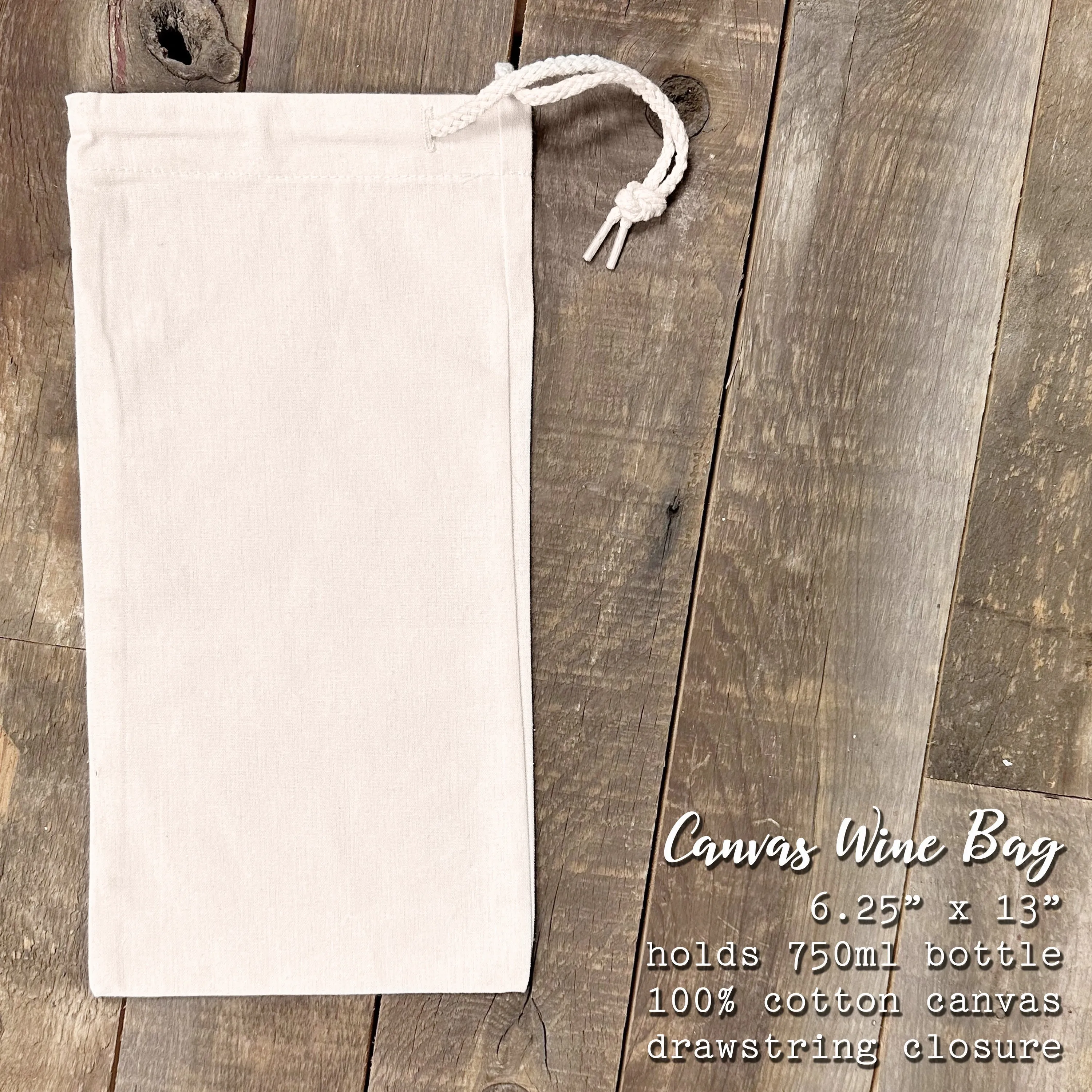 Hocus Pocus - Canvas Wine Bag