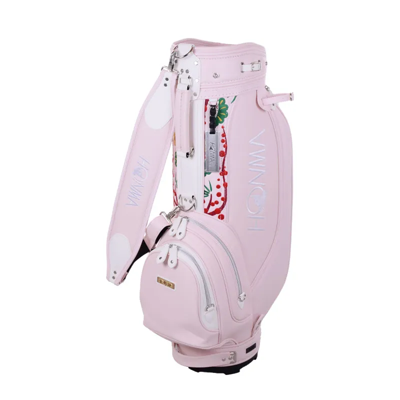 HONMA Beres Aizu 3 Star 9" Caddie Bag (Pink)