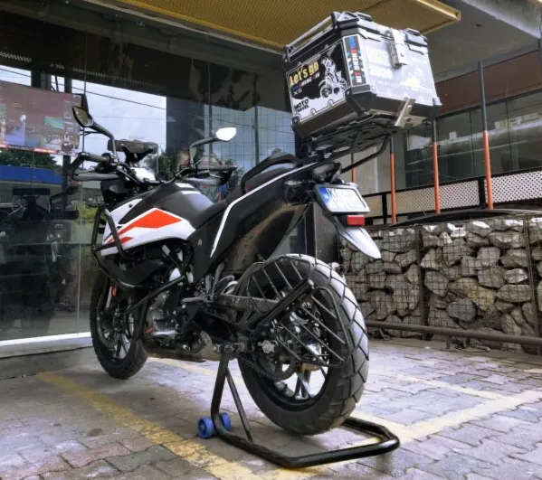 HyperRider KTM ADV 250/390 New Top rack Type 2 Aluminium