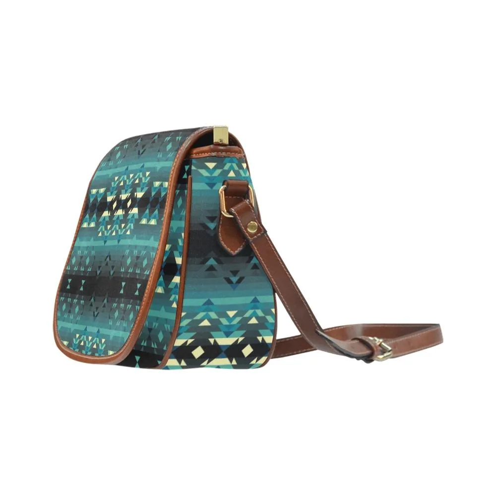 Inspire Green Saddle Bag/Large