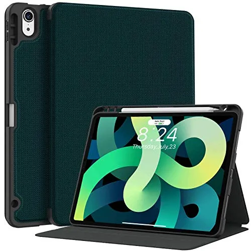 iPad Air 5 Case / ipad Air 4 case Pencil Holder Slim Lightweight Soft TPU Back Cover