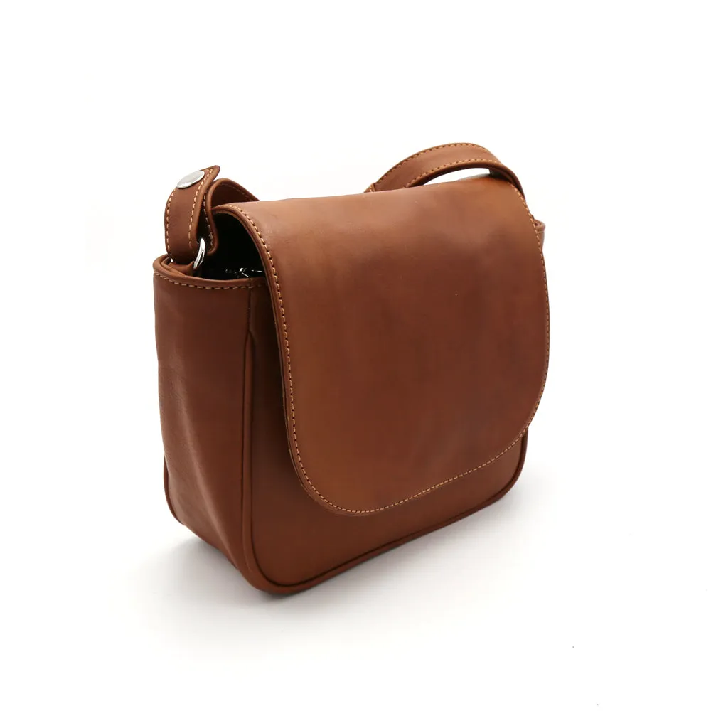 Irina Saddle Bag Cognac