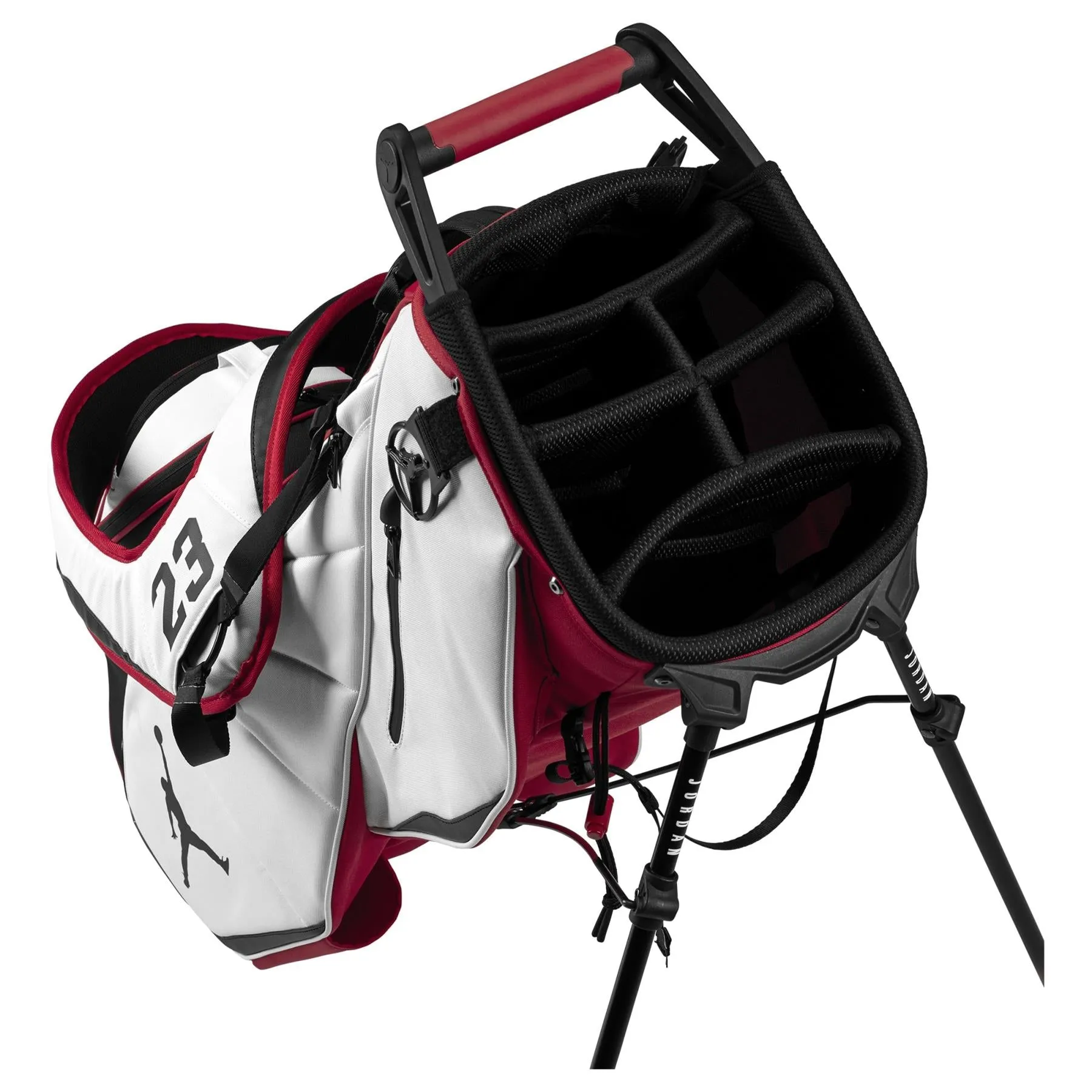 Jordan Fade Away Golf Bag Red/White/Black - SU23