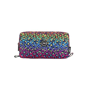 Junior Student Rainbow Leopard Pencil Case