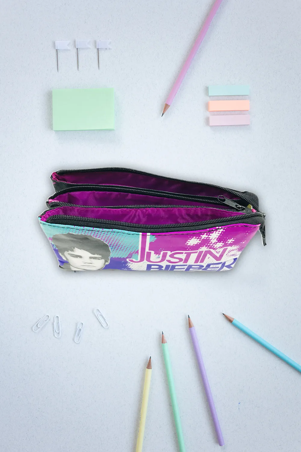 Justin Bieber Ionised Pencil Case