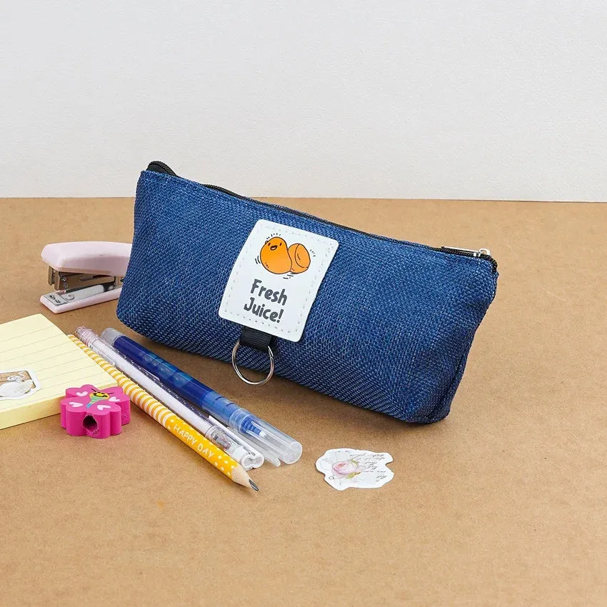 Jute Pencil Case