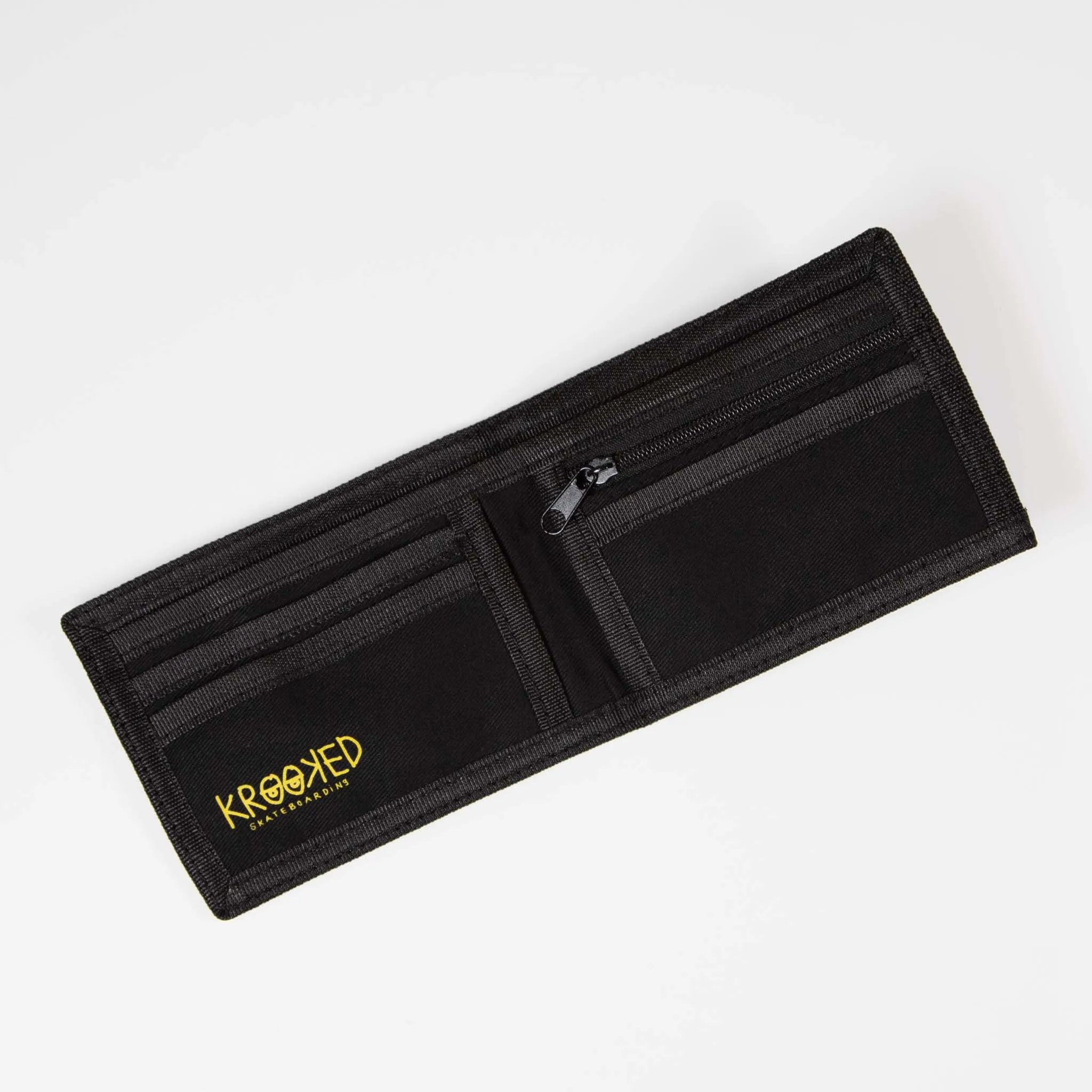 Krooked Skateboards - Eyes Wallet - Black