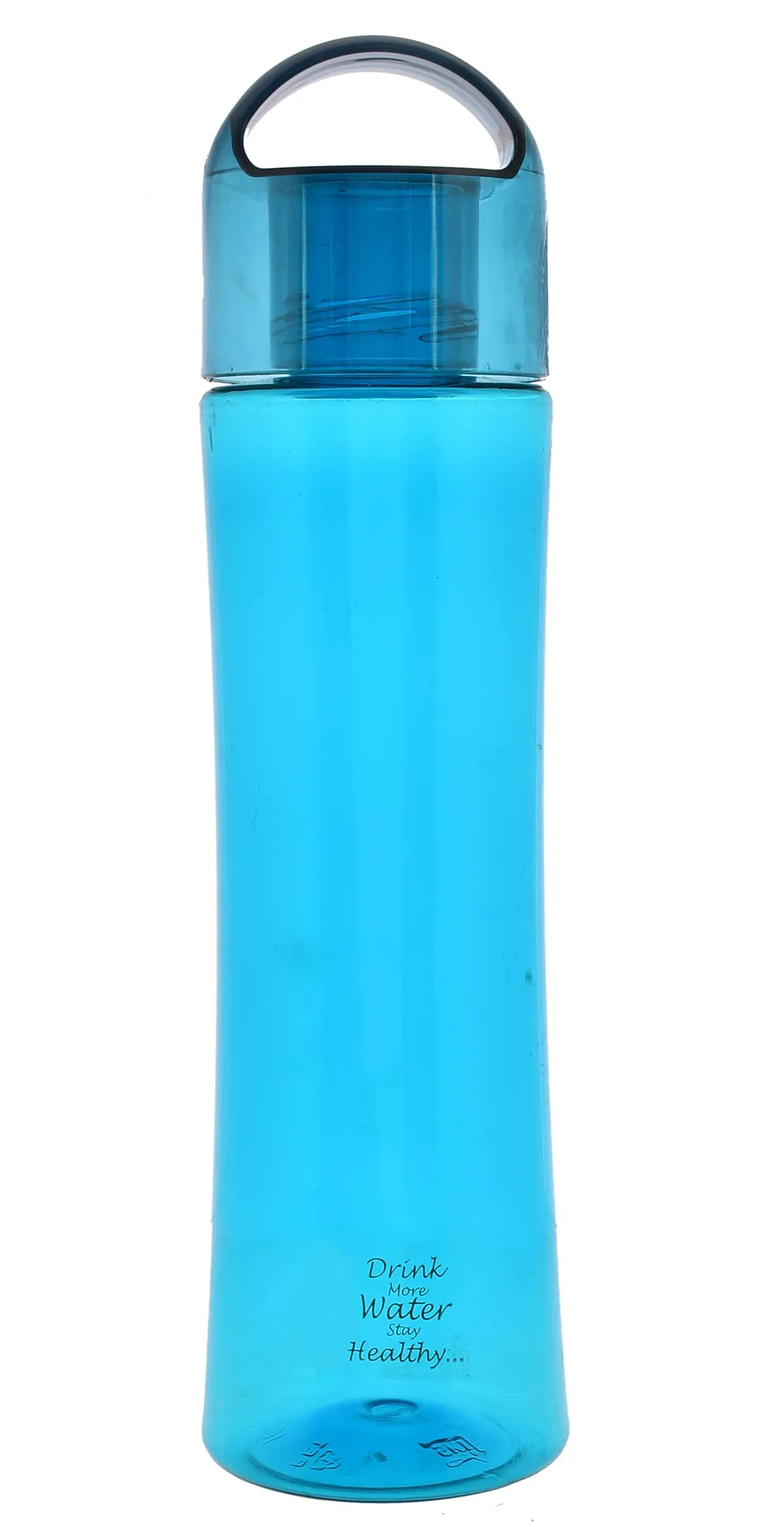 Kuber Industries Plastic Water Bottle- 1 Litre, Pack of 4 (Blue)