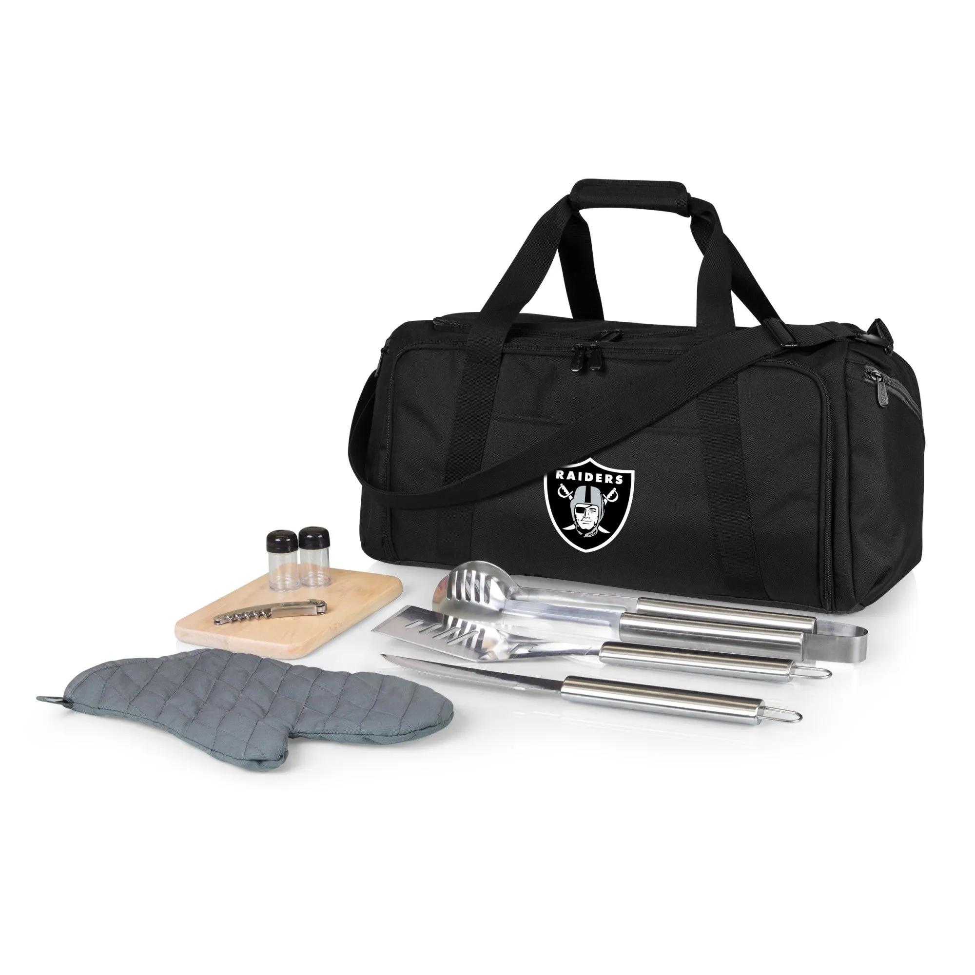 Las Vegas Raiders - BBQ Kit Grill Set & Cooler