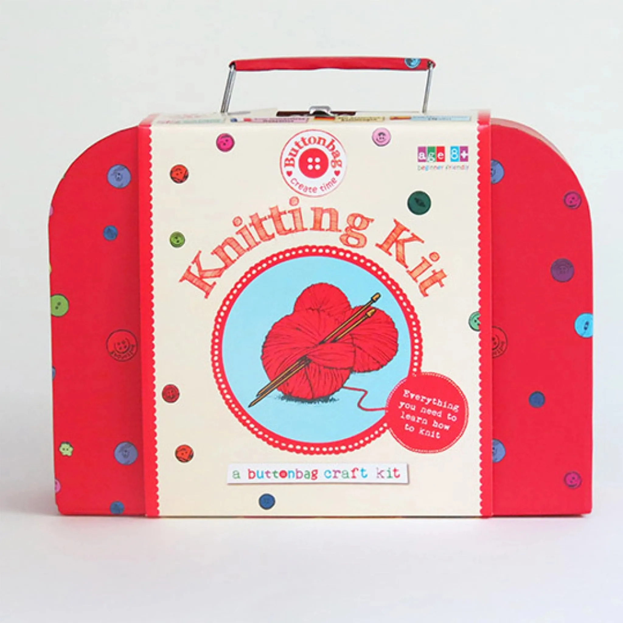 Learn to Knit Suitcase Kit