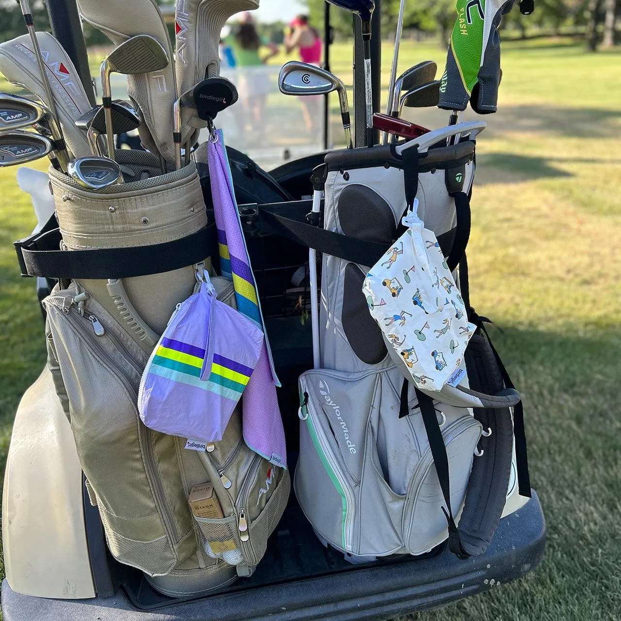 Lilac and Neon Dreams Women's Golf Accessory Bag