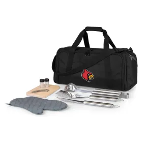 Louisville Cardinals - BBQ Kit Grill Set & Cooler