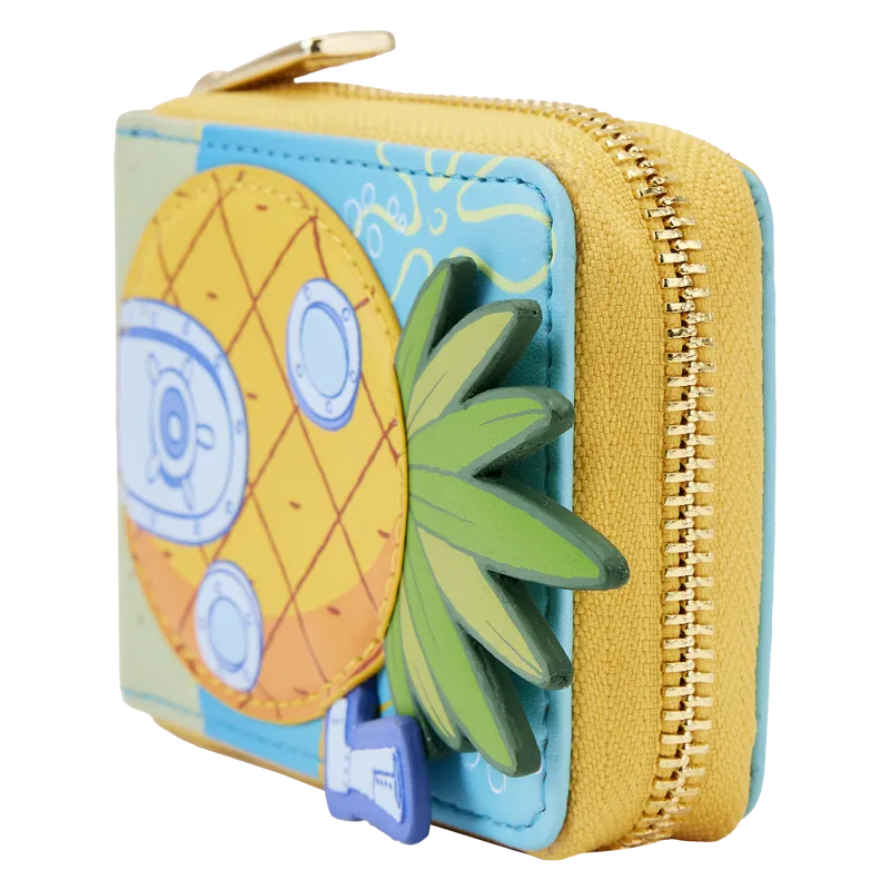 Loungefly SpongeBob SquarePants Pineapple House Accordion Wallet