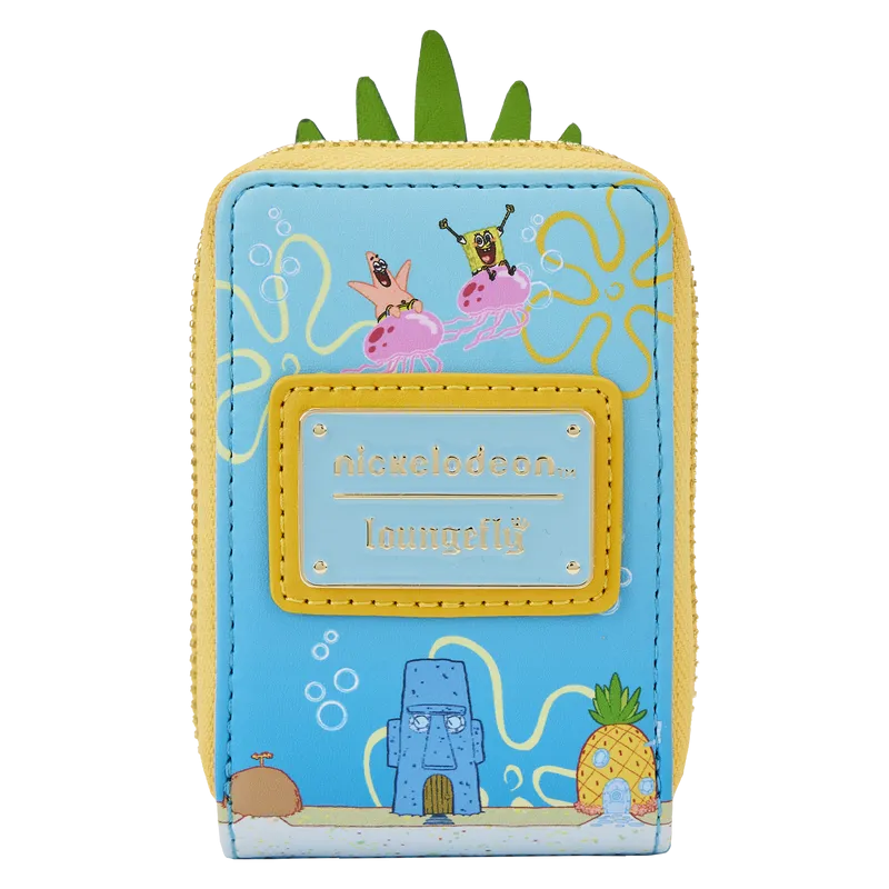 Loungefly SpongeBob SquarePants Pineapple House Accordion Wallet