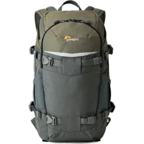 Lowepro Flipside Trek BP 250 AW Backpack Camera Bag (Gray/Dark Green)