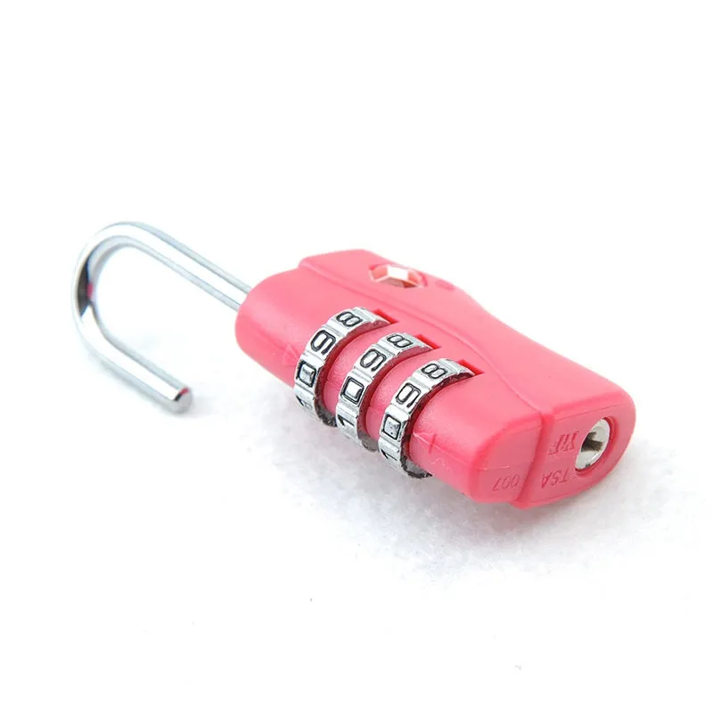 Luggage anti-theft customs code lock