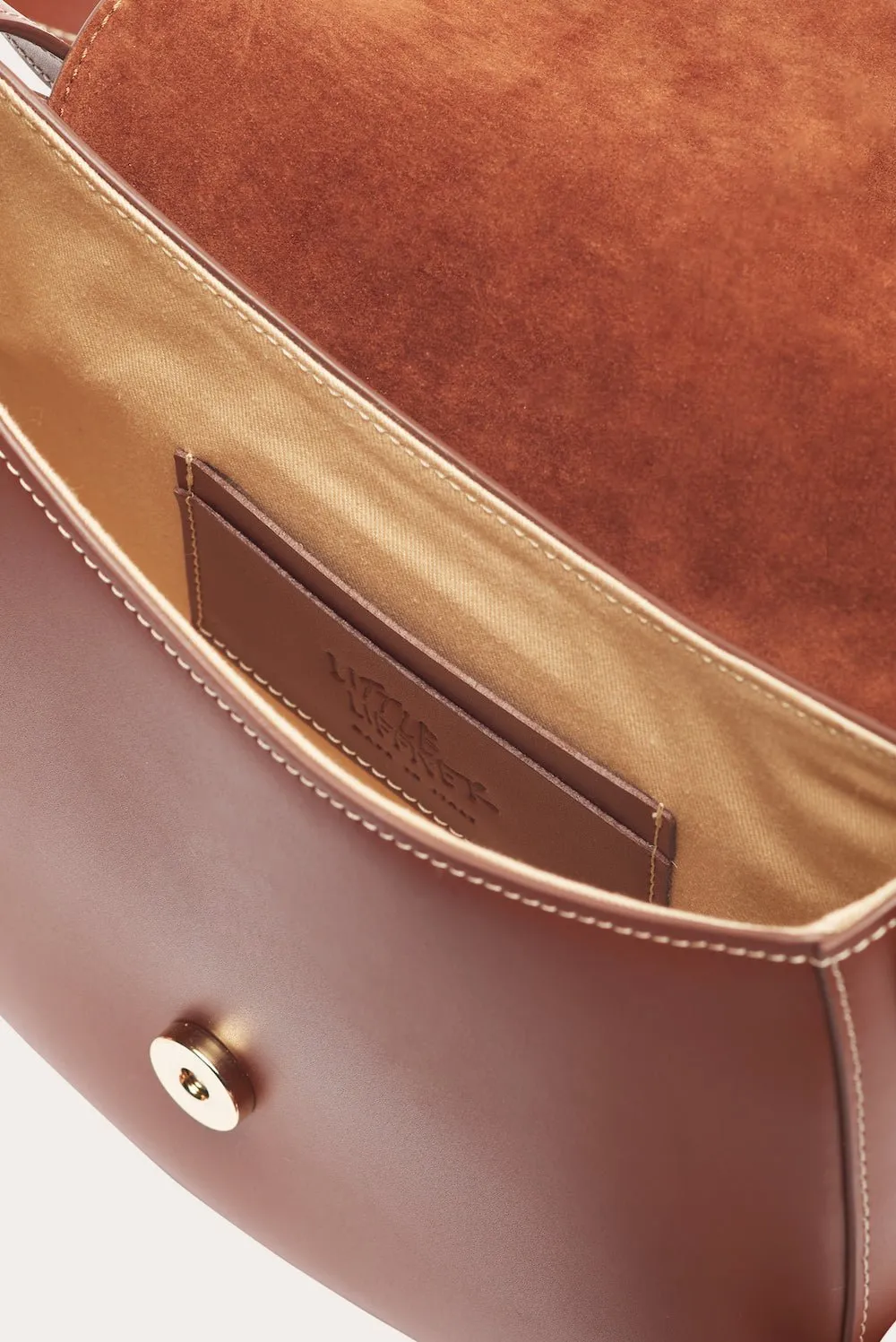 Maccheroni Saddle Bag Chestnut