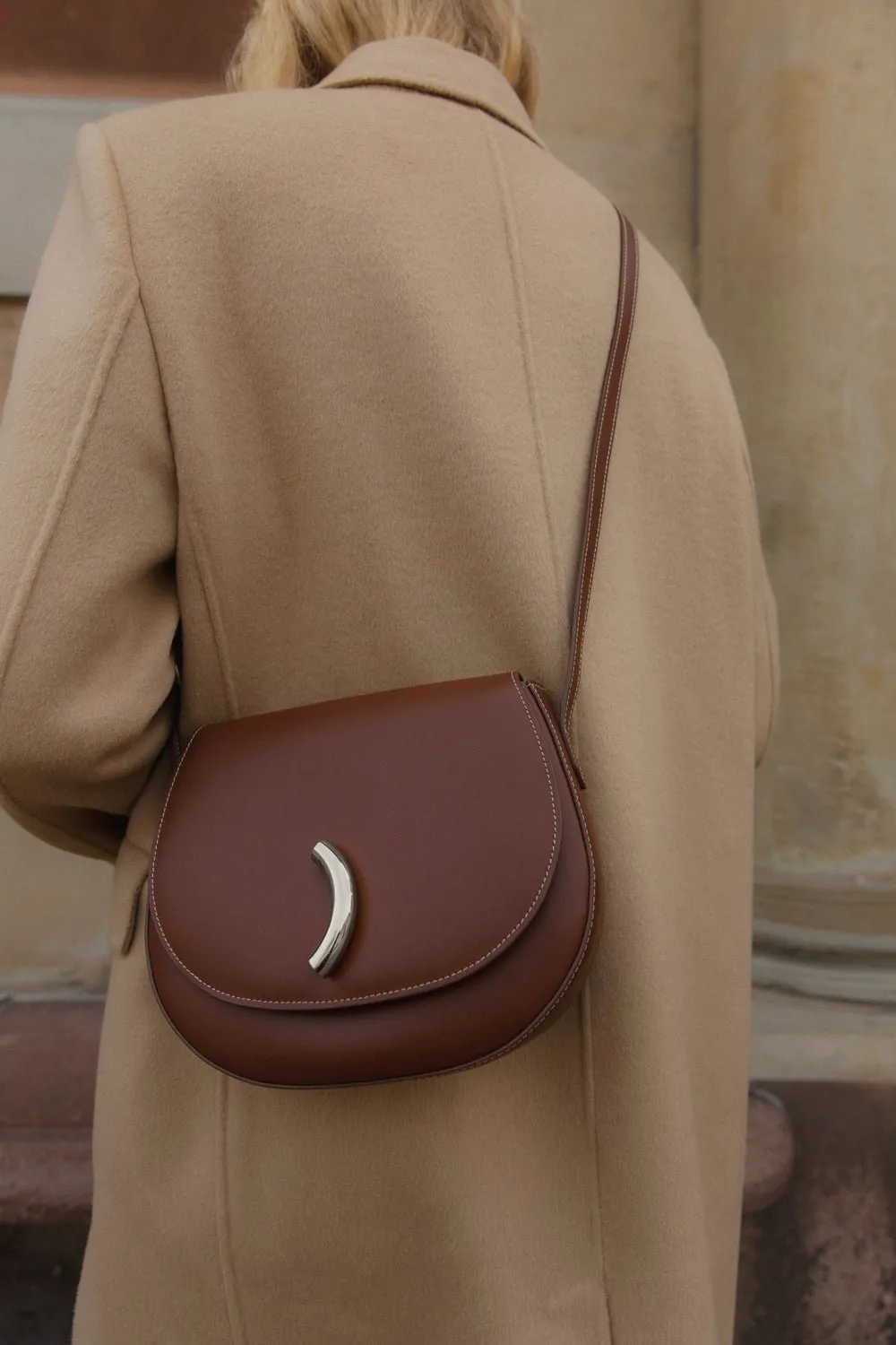 Maccheroni Saddle Bag Chestnut