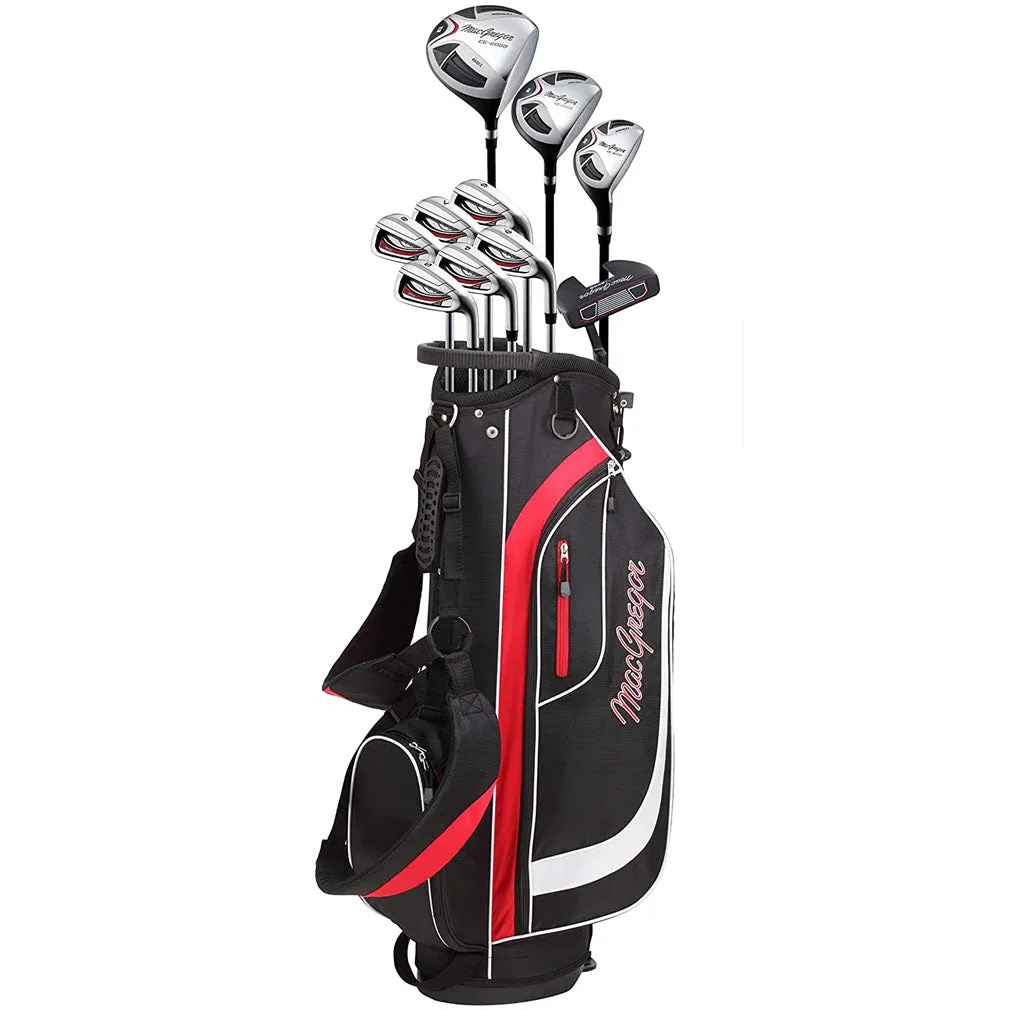 MacGregor CG2000 11-Piece Cart Bag Package Set - Steel