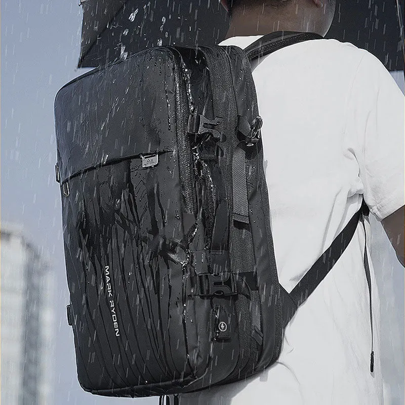 Mark Ryden Expandable Backpack with Charging Port