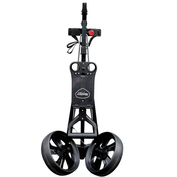 Masters Golf Junior 1 Series 2 Wheel Pull Trolley Black